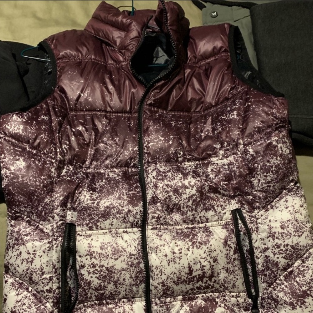 Marc New York NWT packable puffer vest w/ hood‎